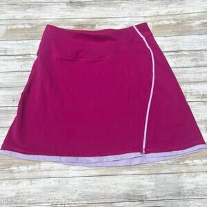 Mountain Hardwear Tonga‎ Skirt Sz Sm Pink Mini Athletic Comfort Tenniscore